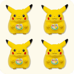 Fat Pikachu Plush 4PCS
